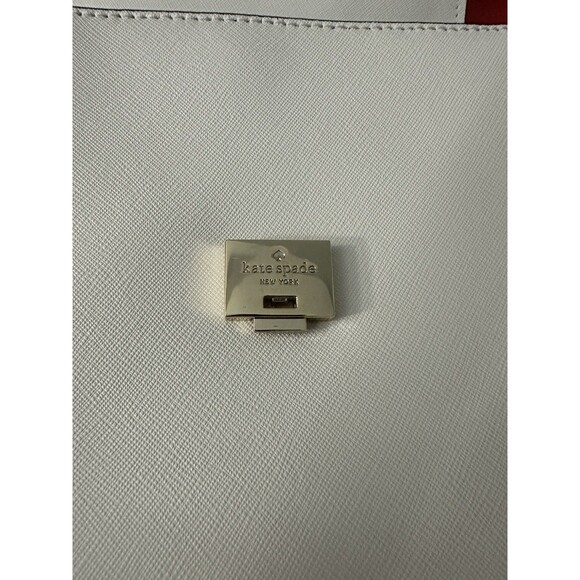 KATE SPADE Cameron Street Byrdie Ric-Rac Crossbody Black White Shoulder Bag NWOT - Picture 10 of 11